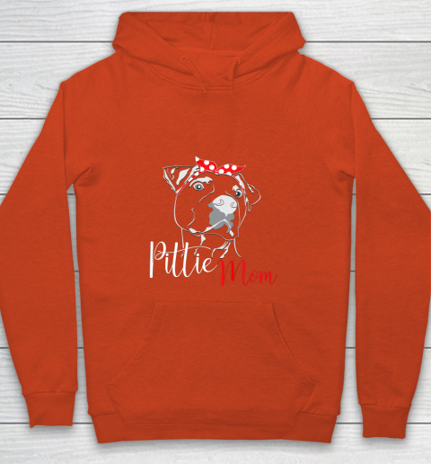 Dog Mom Shirt Pittie Mom T Shirt American Pitbull Shirt Dog Lover Youth Hoodie 3