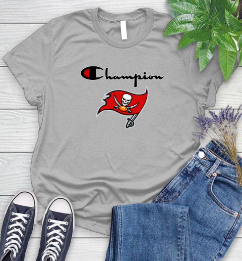 NFL Football Tampa Bay Buccaneers Champion Shirt Women's T-Shirt 3