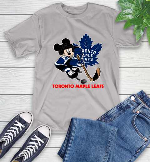 NHL Toronto Maple Leafs Mickey Mouse Disney Hockey T Shirt T-Shirt 12