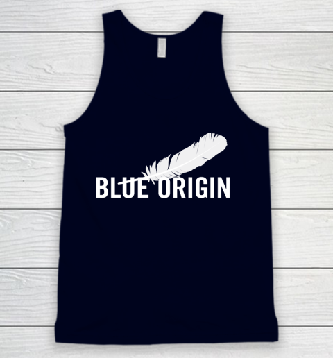 Blue Origin  All White Tank Top 2