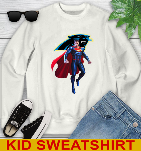 Panthers superman deals sweatshirt