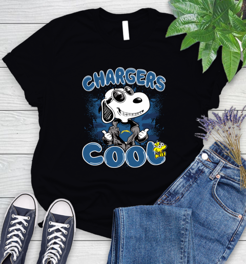 NFL Football Los Angeles Chargers Cool Snoopy Shirt Women's T-Shirt