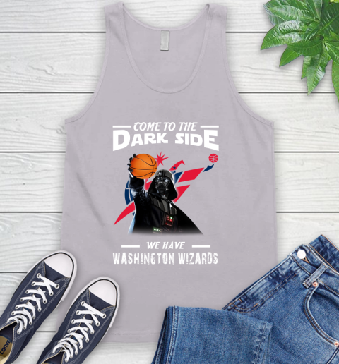 NBA Come To The Dark Side We Have Washington Wizards Star Wars Darth Vader Basketball Tank Top 3