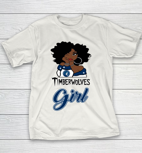 Minnesota Timberwolves Girl NBA Youth T-Shirt 3