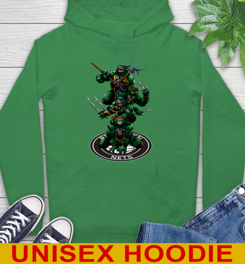 NBA Basketball Brooklyn Nets Teenage Mutant Ninja Turtles Shirt Hoodie 9 NBA Basketball Brooklyn Nets Teenage Mutant Ninja Turtles Shirt Hoodie - Image 9