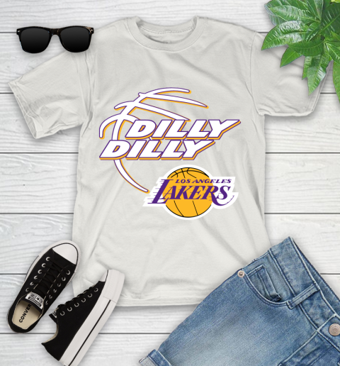 NBA Los Angeles Lakers Dilly Dilly Basketball Sports Youth T-Shirt 12