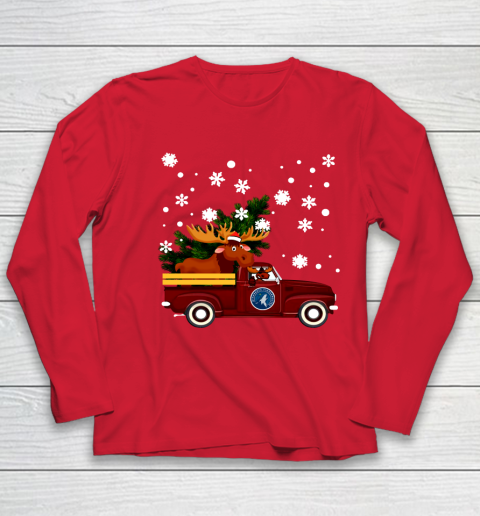 Minnesota Timberwolves Bring Christmas Home NBA Youth Long Sleeve 8