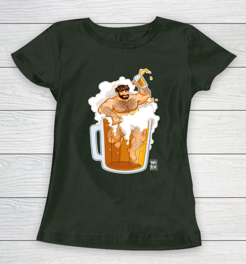 ADAM LIKES A BIG BEER LGBT Gay Pride Women's T-Shirt 4