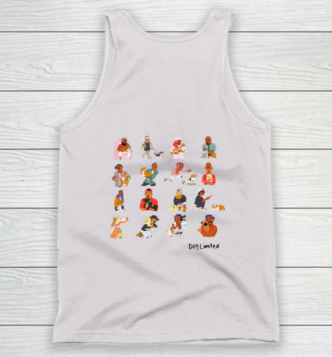 Rappers With Puppies Front and Back Tank Top 4