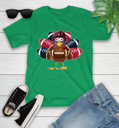 Houston Texans Turkey Thanksgiving Day Youth T-Shirt 6