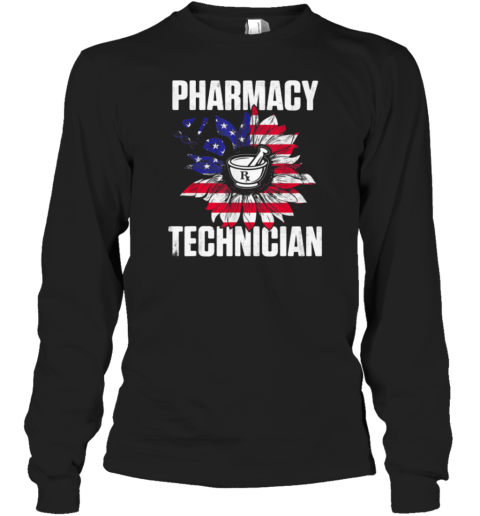 Pharmacy Technician USA Long Sleeve T-Shirt