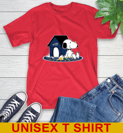 NBA Basketball Utah Jazz Snoopy The Peanuts Movie Shirt T-Shirt 10