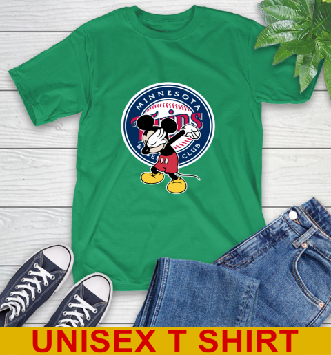 Minnesota Twins MLB Baseball Dabbing Mickey Disney Sports T-Shirt 7