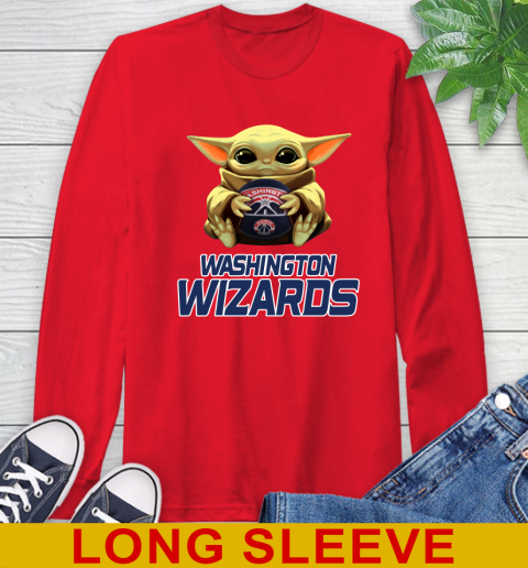 NBA Basketball Washington Wizards Star Wars Baby Yoda Shirt 67