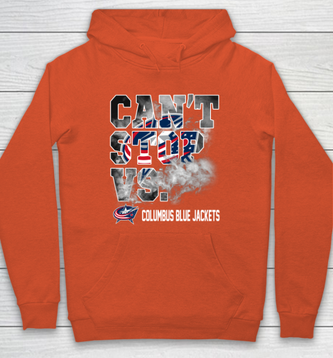 NHL Columbus Blue Jackets Hockey Can't Stop Vs Hoodie 3
