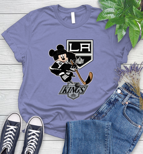 Los Angeles Kings Mickey Mouse Disney Hockey T Shirt Women's T-Shirt 11