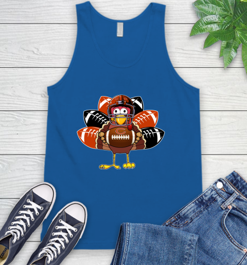 Chicago Bears Turkey Thanksgiving Day Tank Top 5