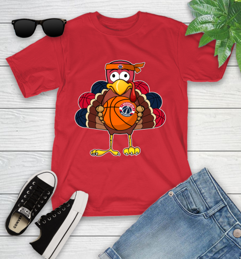Washington Wizards Turkey thanksgiving day Youth T-Shirt 10