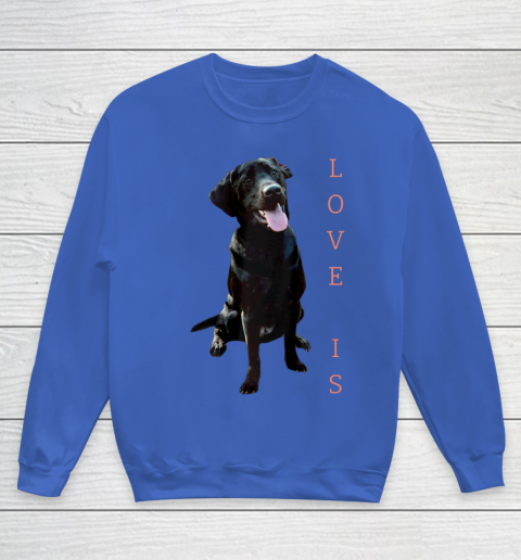 Dog Mom Shirt Labrador Retriever Shirt Women Men Kids Black Lab Dog Mom Youth Sweatshirt 6