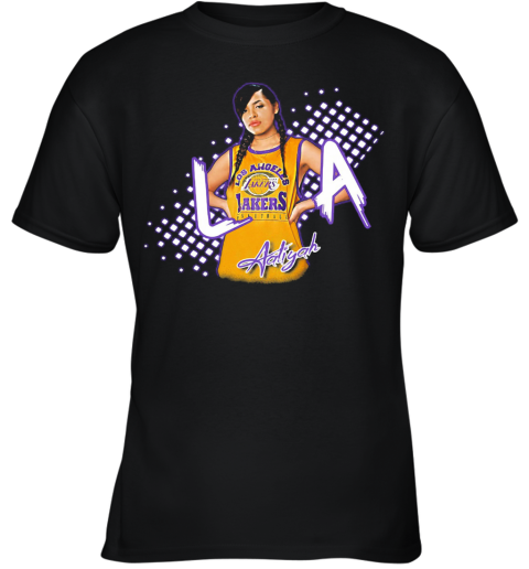 Aaliyah Los Angeles Lakers Basketball Youth T-Shirt