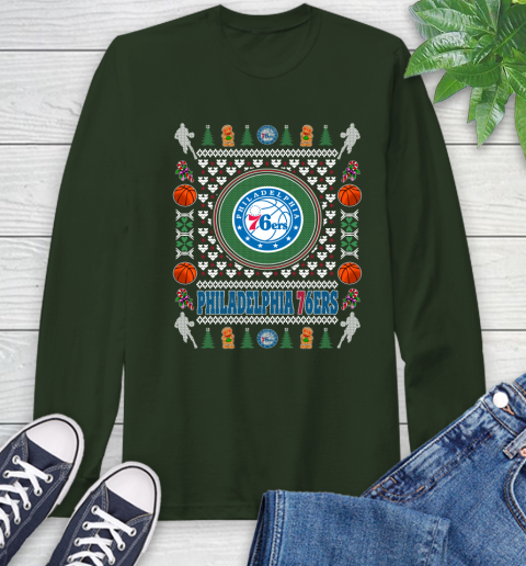 Philadelphia 76ers Merry Christmas NBA Basketball Loyal Fan Ugly Shirt 62