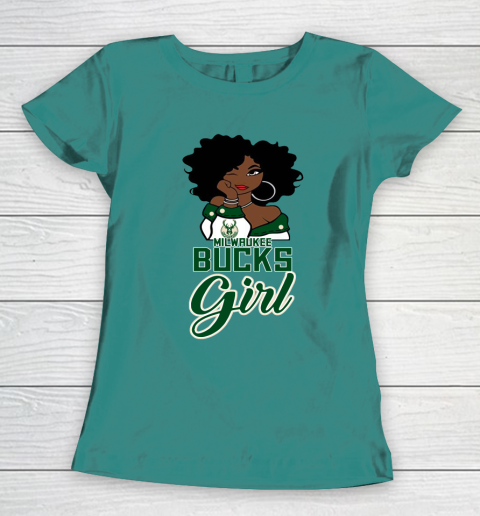 Milwaukee Bucks Girl NBA Women's T-Shirt 12