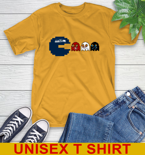 Seattle Seahawks NFL Football Pac Man Champion T-Shirt 3