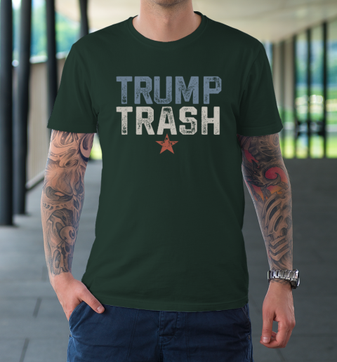 Trump Trash 2024 Grunge Vintage Garbage for Trump T-Shirt 3