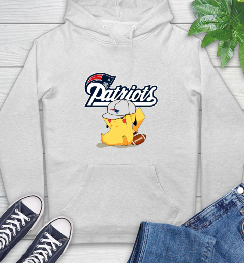 NFL Pikachu Football Sports New England Patriots Hoodie