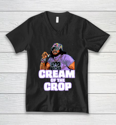 Macho Man Cream of the Crop V-Neck T-Shirt