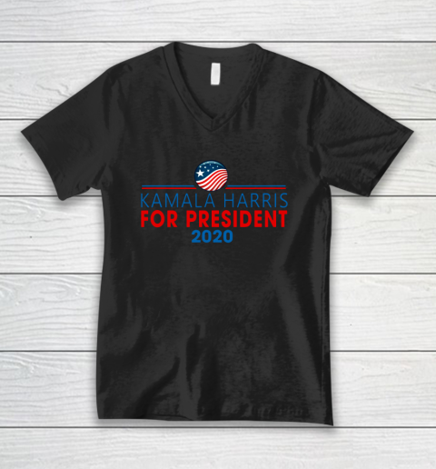 Kamala Harris For President 2020 V-Neck T-Shirt