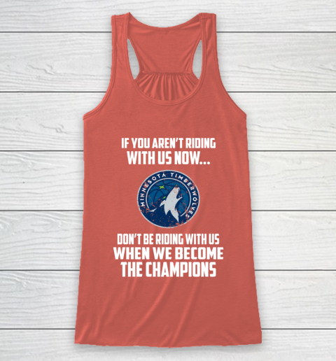 NBA Minnesota Timberwolves Basketball We Become The Champions Racerback Tank 3