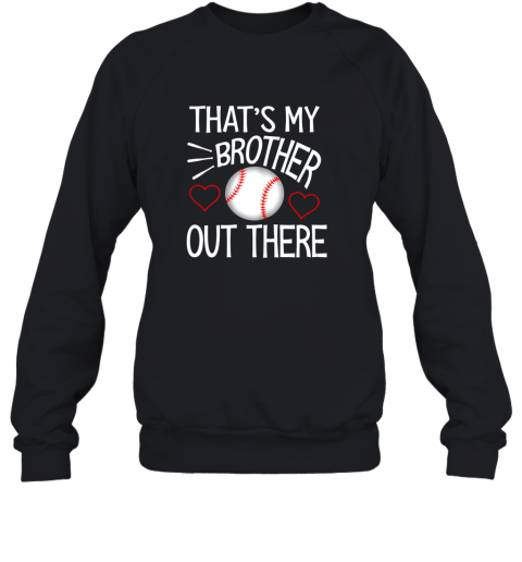 New Baseball Sister Shirt Cute Baseball Gift For Sisters Sweatshirt