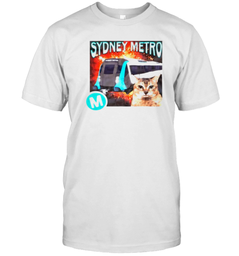 Sydney metro explosion cat T-Shirt