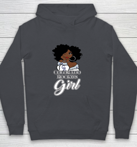 Colorado Rockiess Girl MLB Youth Hoodie 7