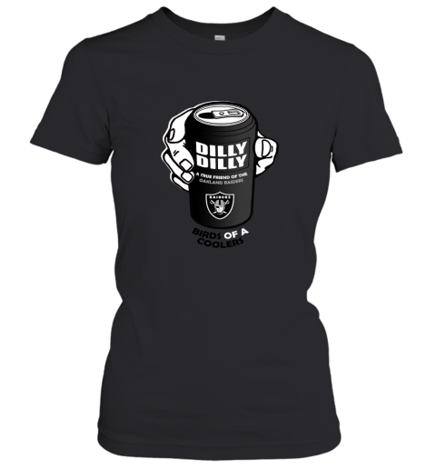 Bud Light Dilly Dilly! Oakland Raiders Birds Of A Cooler Women's T-Shirt