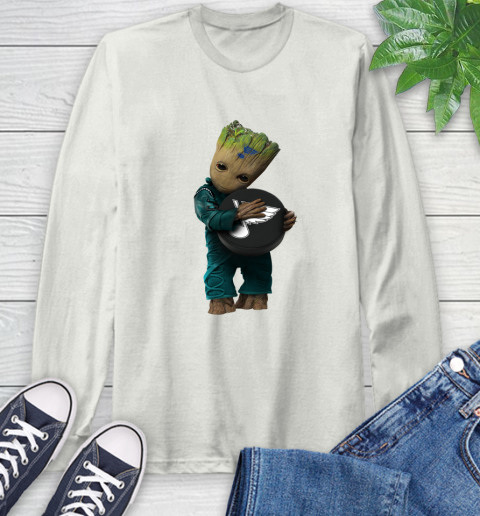 NHL Groot Guardians Of The Galaxy Hockey Sports St.Louis Blues Long Sleeve T-Shirt 12
