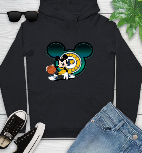 NBA Indiana Pacers Mickey Mouse Disney Basketball Youth Hoodie 2