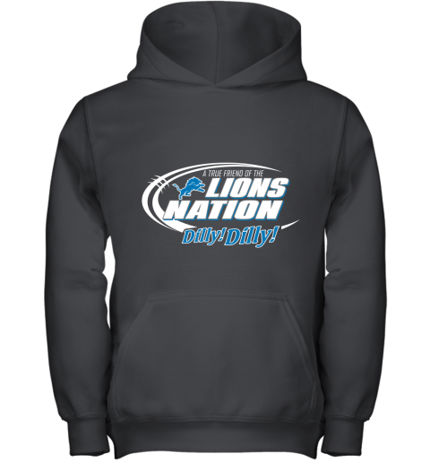 A True Friend Of The Lions Nation Youth Hoodie