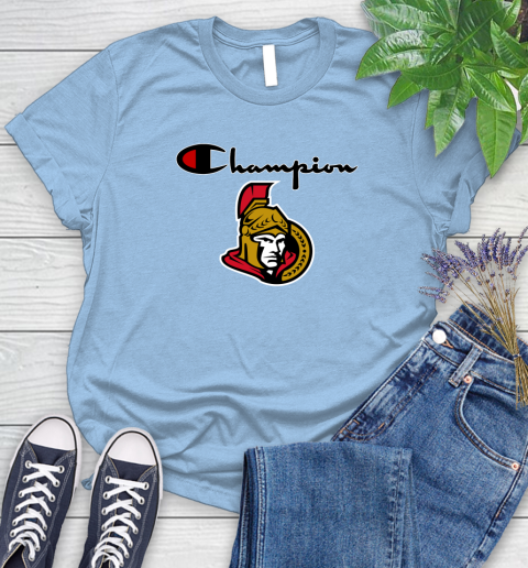 NHL Hockey Ottawa Senators Champion Shirt Women's T-Shirt 6