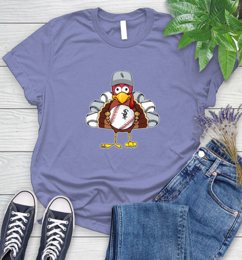 Chicago White Sox Turkey thanksgiving Women's T-Shirt 11