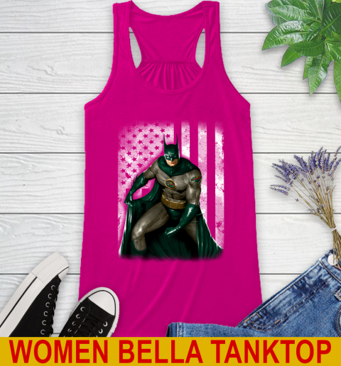 Minnesota Wild NHL Hockey Batman DC American Flag Shirt Racerback Tank 6