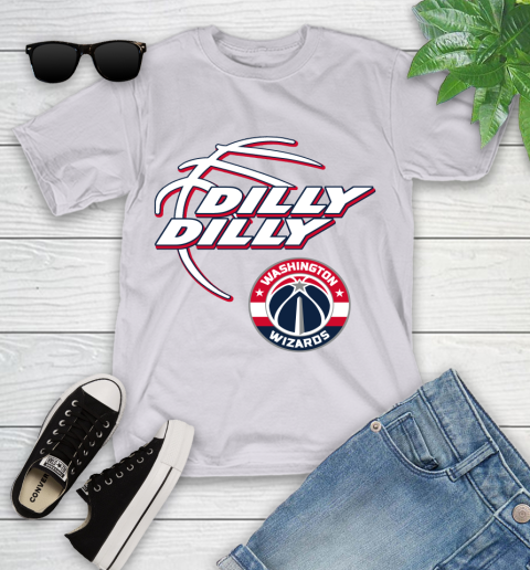 NBA Washington Wizards Dilly Dilly Basketball Sports Youth T-Shirt 4