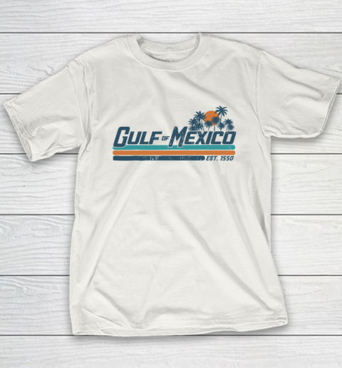 Gulf Of Mexico Est 1550 Youth T-Shirt