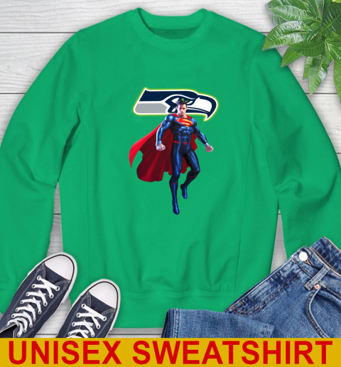 Seahawks superman sweatshirt shop