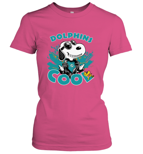 Miami Dolphins Jersey Youth Medium 7-8 Pink Short Sleeve V-Neck NFL Girls