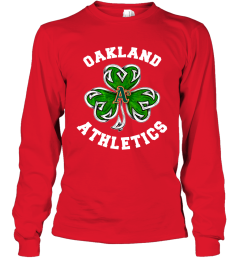 Oakland Athletics Triple Scoop 3/4 Black Sleeve Raglan Unisex M