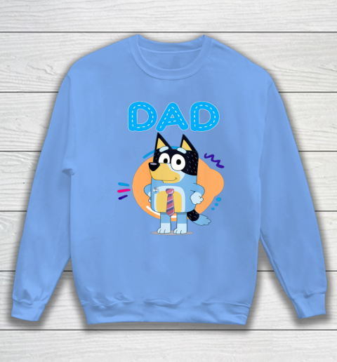 Bluey Dad Lover Forever Father's Day Sweatshirt 9