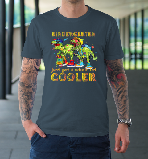 Kindergarten Just Got Cooler Back To School T-Shirt 12
