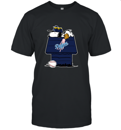 Snoopy And Woodstock Los Angeles Dodgers 2020 World Series Champions Shirt